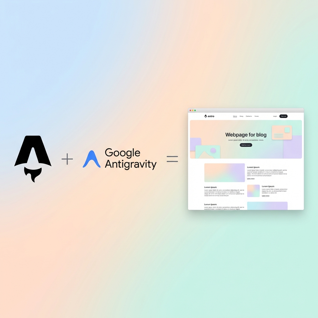 Building This Blog with Antigravity